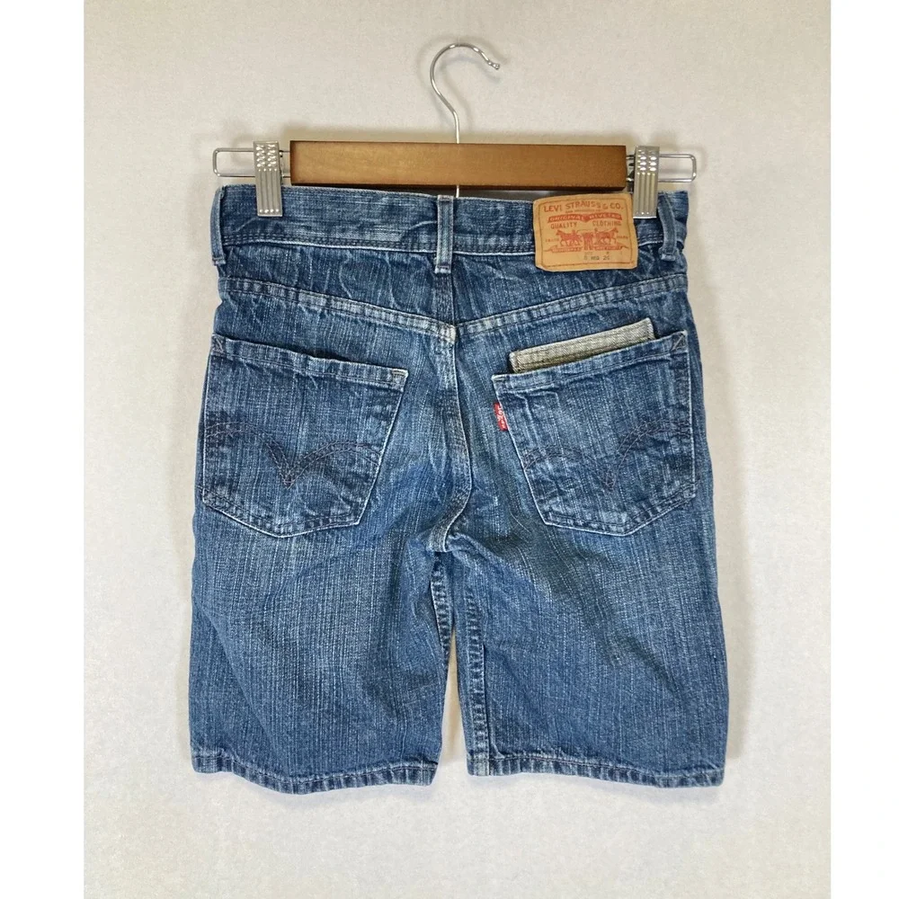 Vintage Aesthetic Levi's Size 8 Blue Denim Shorts Medium Wash‎ 100% Cotton